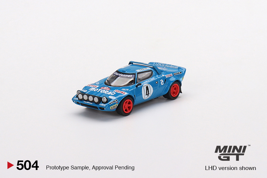 Lancia Stratos HF 1979 Rally MonteCarlo Winner #4 – MiniGTSA